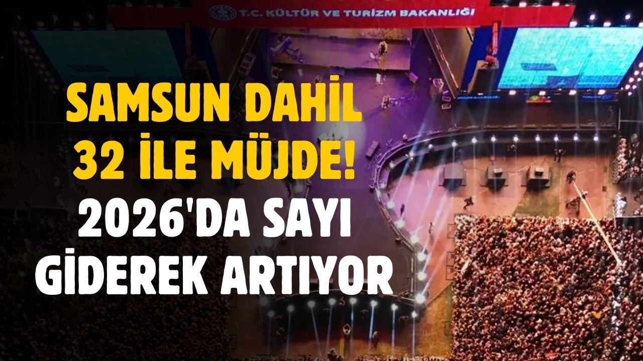 2026 için müjde geldi! Samsun dahil il sayısı 32'ye çıkıyor