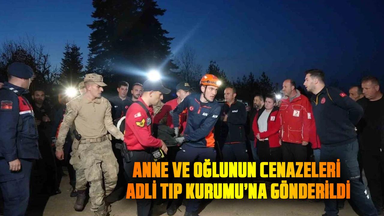 Anne Huriye Helvacı ve oğlu Osman Helvacı’nın cenazeleri, Adli Tıp Kurumu’na gönderildi