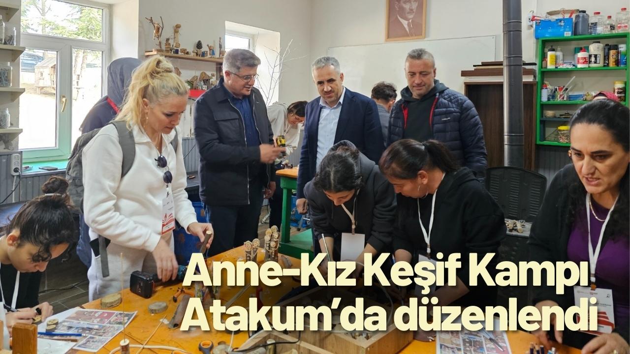 Anne-Kız Keşif Kampı Atakum’da düzenlendi