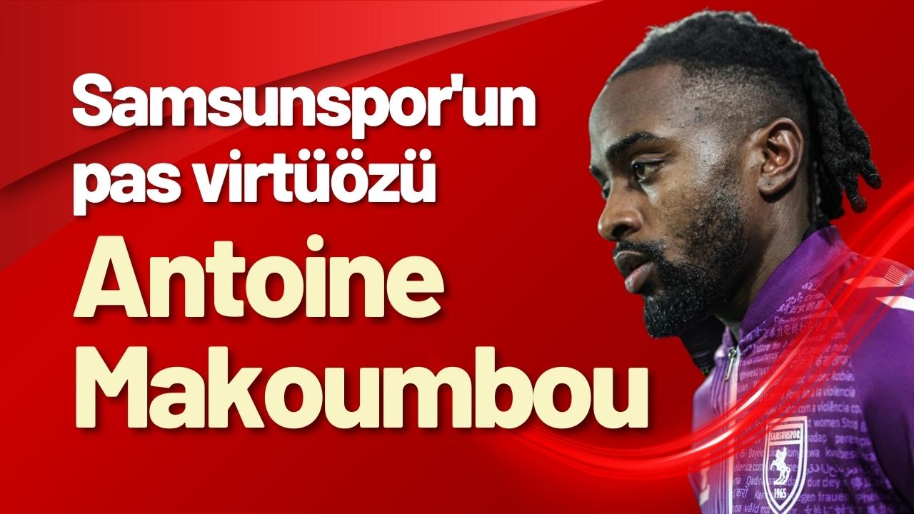 Antoine Makoumbou Konferans Ligi maçında pas organizasyonunu yönetti