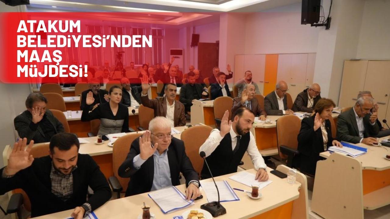 Atakum Belediyesi'nden çalışanlarına maaş müjdesi!