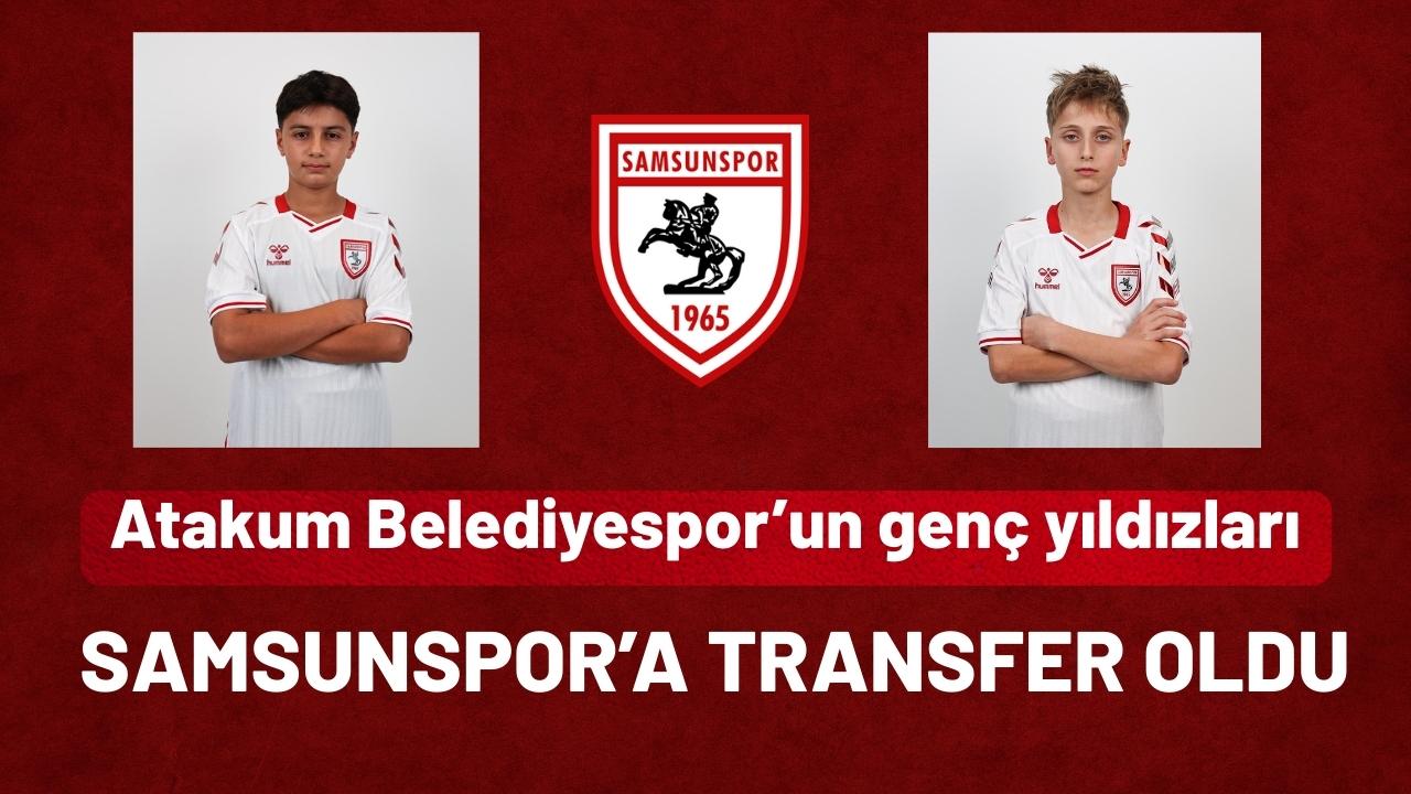 Atakum Belediyespor'dan 2 futbolcu Samsunspor'a transfer oldu