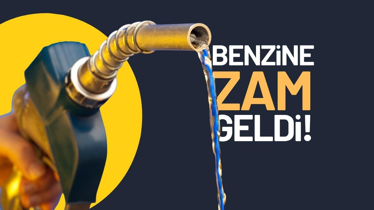 Benzine zam geldi