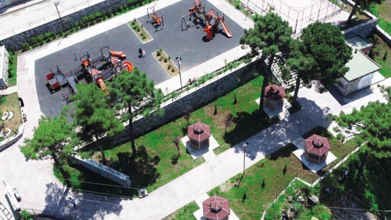 Canik Belediyesi'nden göz alıcı parklar