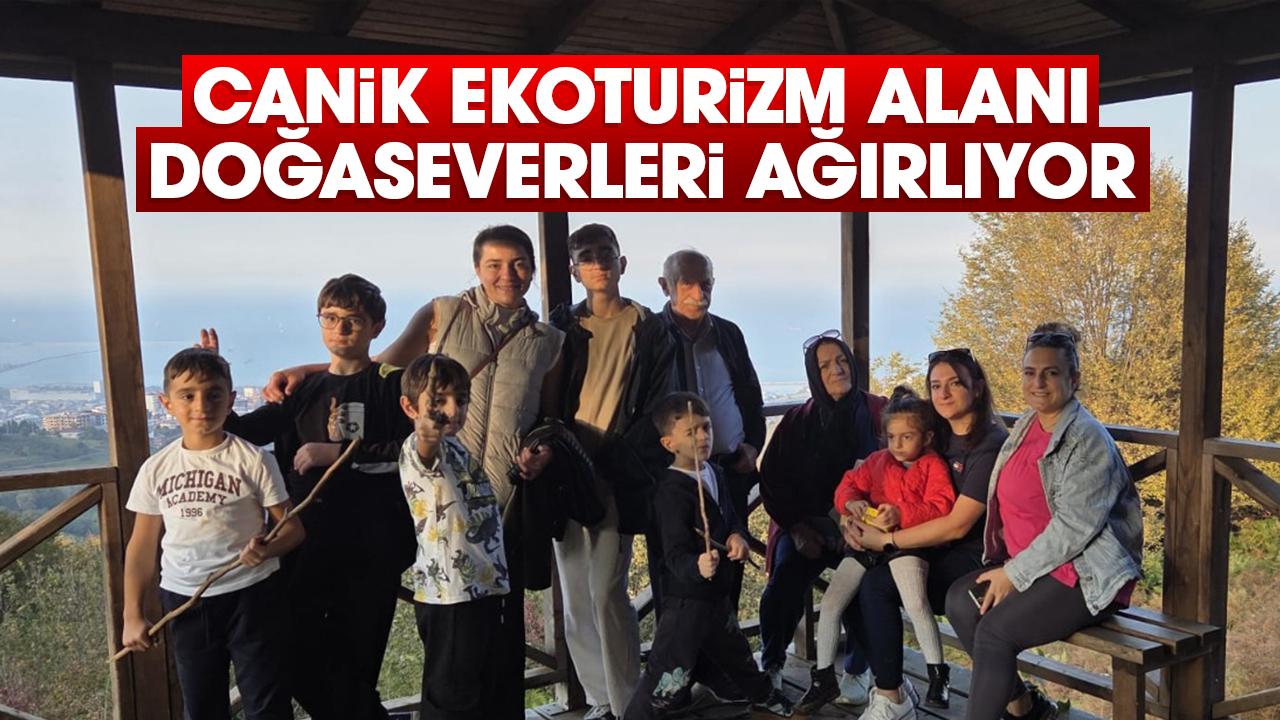Canik Ekoturizm Alanı doğaseverleri ağırlıyor