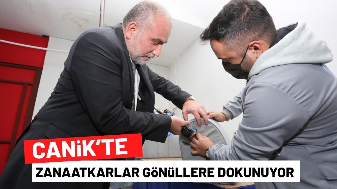 Canik'in genç zanaatkârları gönüllere dokunuyor