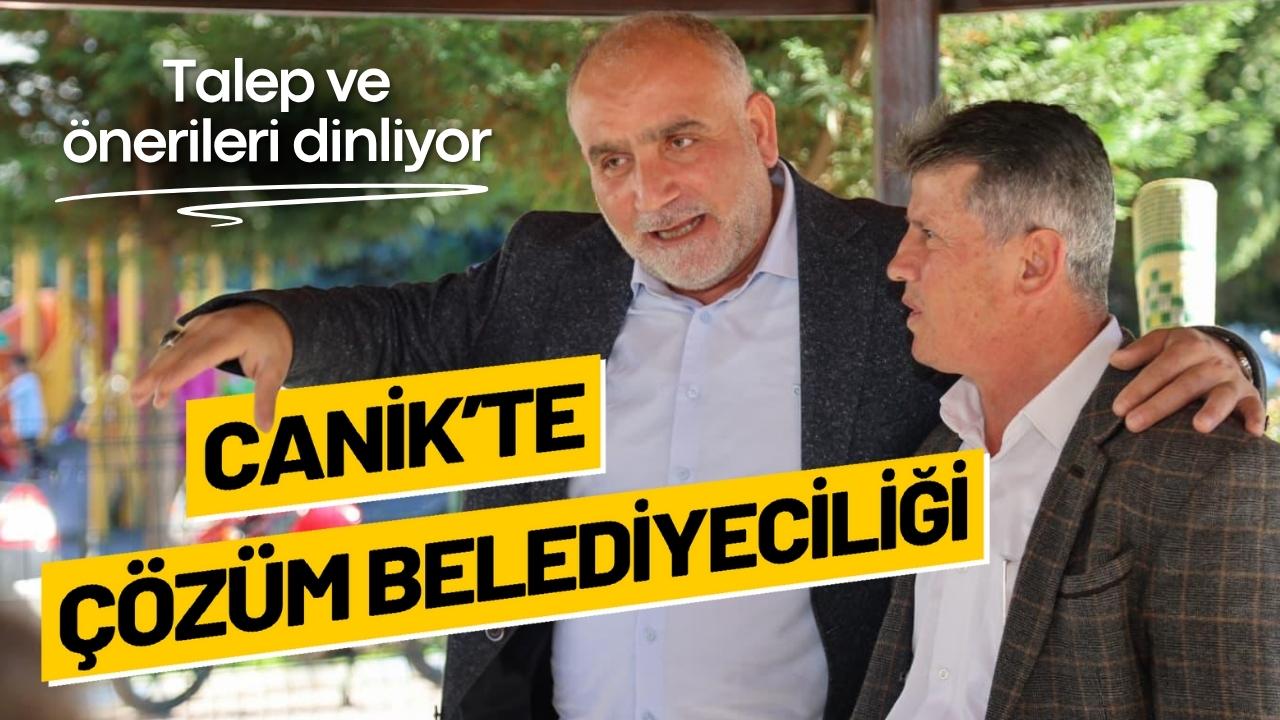 Canik'te çözüm belediyeciliği
