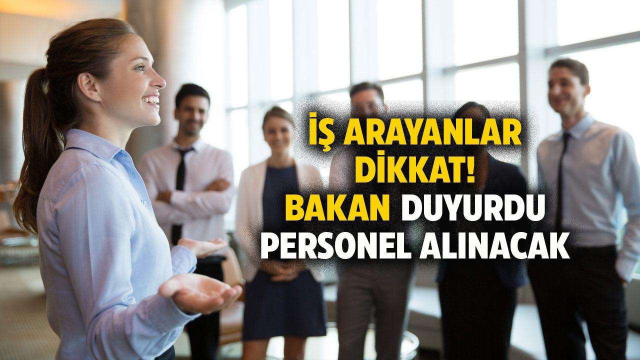 DSİ'ye personel alımı yapılacak! Hangi bölüme kaç kişi alınacak?