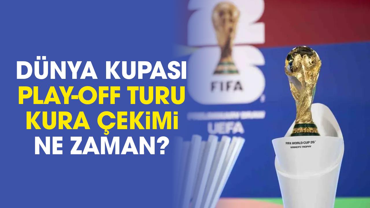 Dünya Kupası play-off kura çekimi ne zaman, saat kaçta, hangi kanalda?