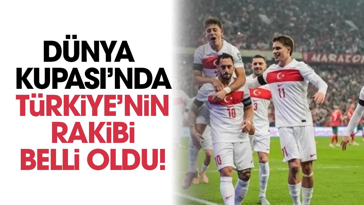 Dünya Kupası play-off turu kura çekimi tamamlandı! Türkiye'nin rakibi kim oldu?