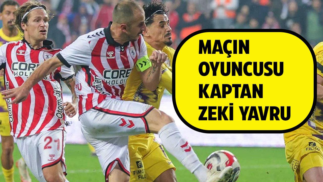 Eyüpspor maçının oyuncusu Zeki Yavru