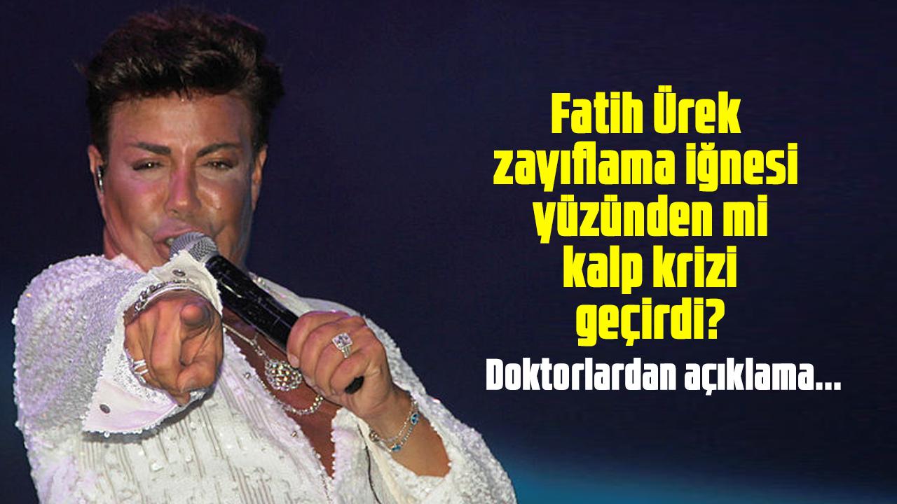 Fatih Ürek, zayıflama iğnesi yüzünden mi kalp krizi geçirdi? Fatih Ürek neden kalp krizi geçirdi, kalbi kaç dakika durdu?