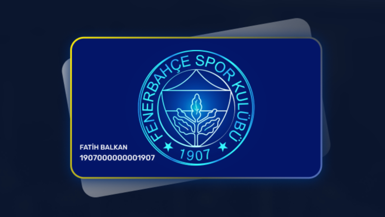Fenerbahçe taraftar kart