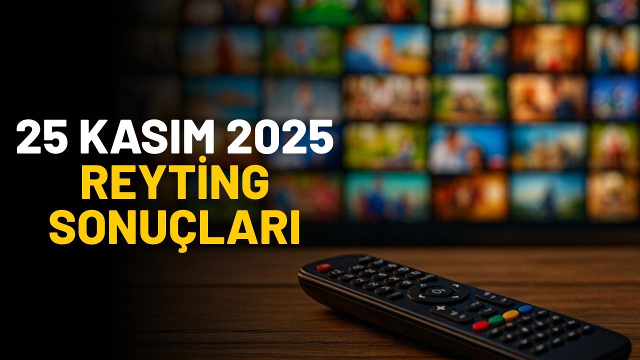 Galatasaray-USG, Müge Anlı, Kıskanmak… 25 Kasım 2025 reyting sonuçları! Hangi program birinci oldu?