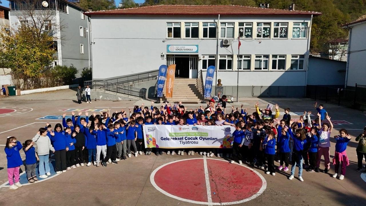 Geleneksel oyunlar Samsun Büyükşehir Belediyesi ile yeniden canlanıyor