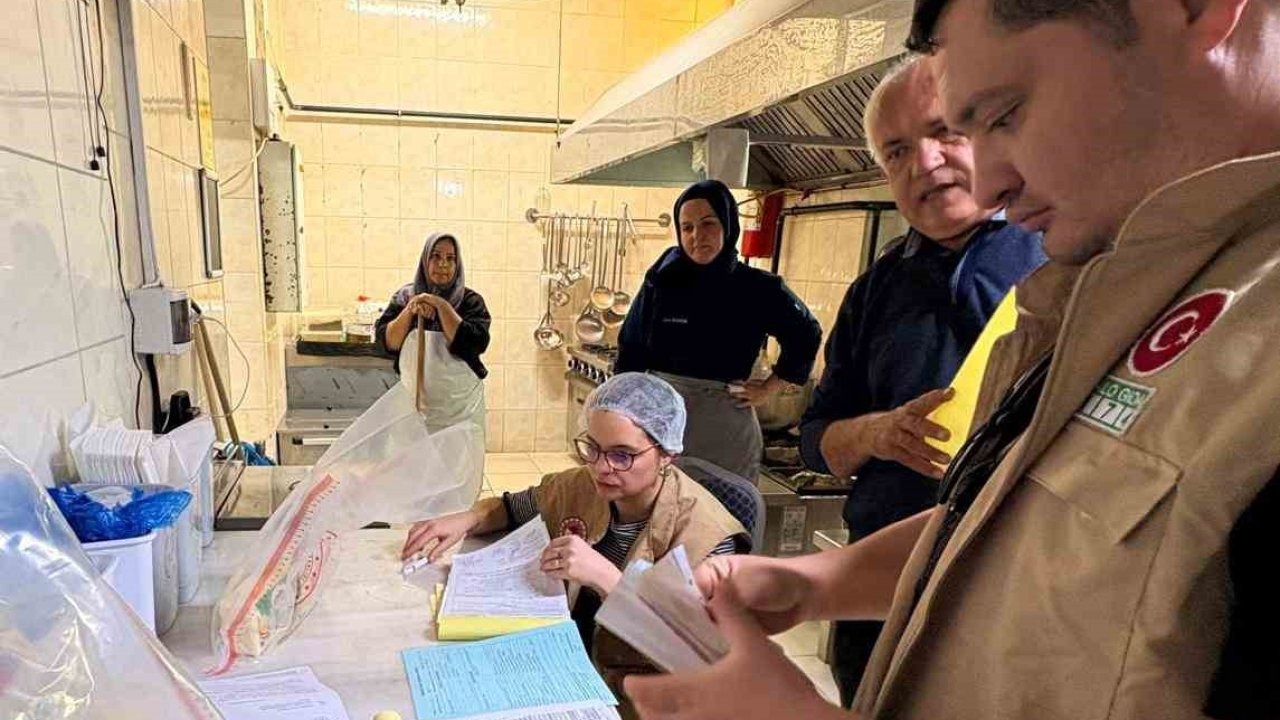 Gıda işletmelerinde denetim: 66 milyon lira ceza kesildi, 18 iş yeri kapatıldı