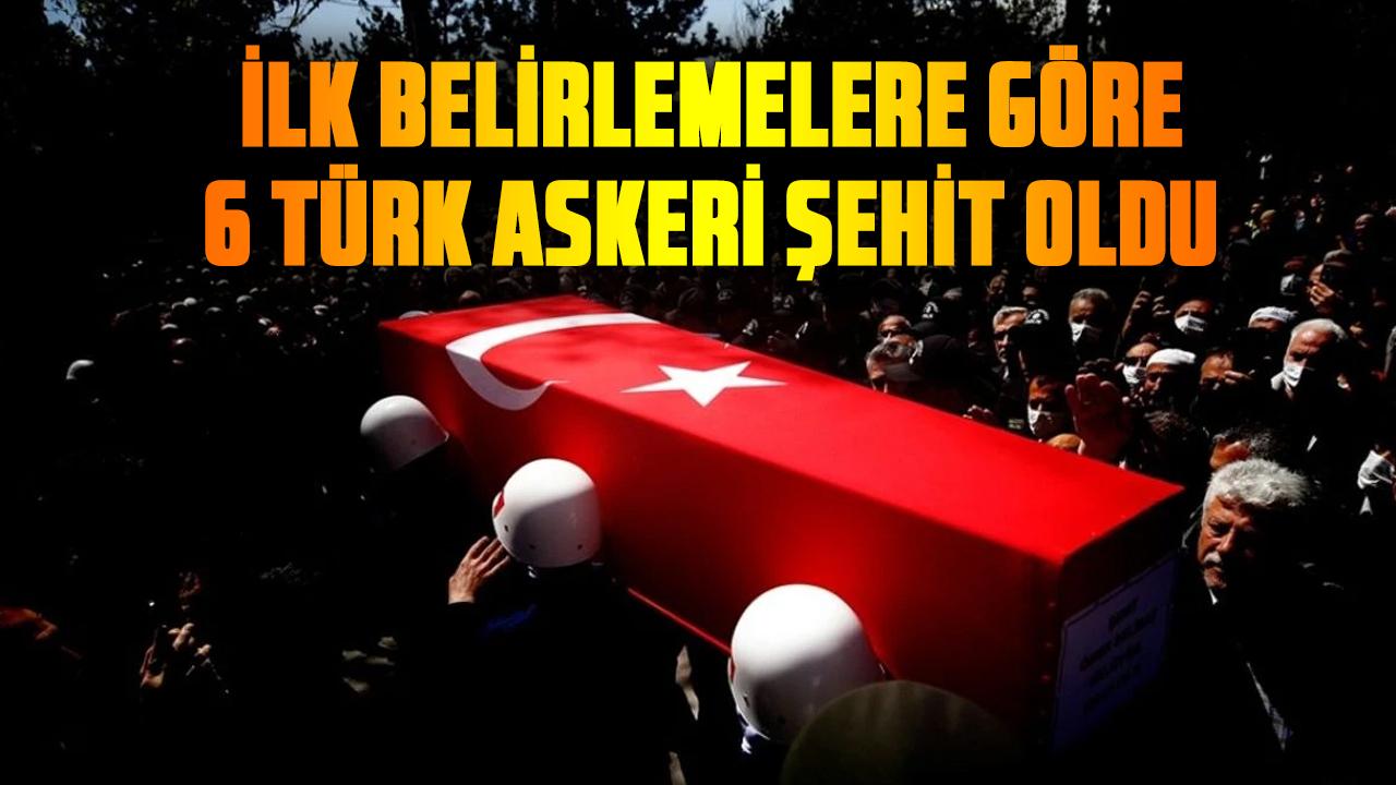 Gürcistan’da kargo uçağının düşmesi sonucu ilk belirlemelere göre 6 Türk askeri şehit oldu