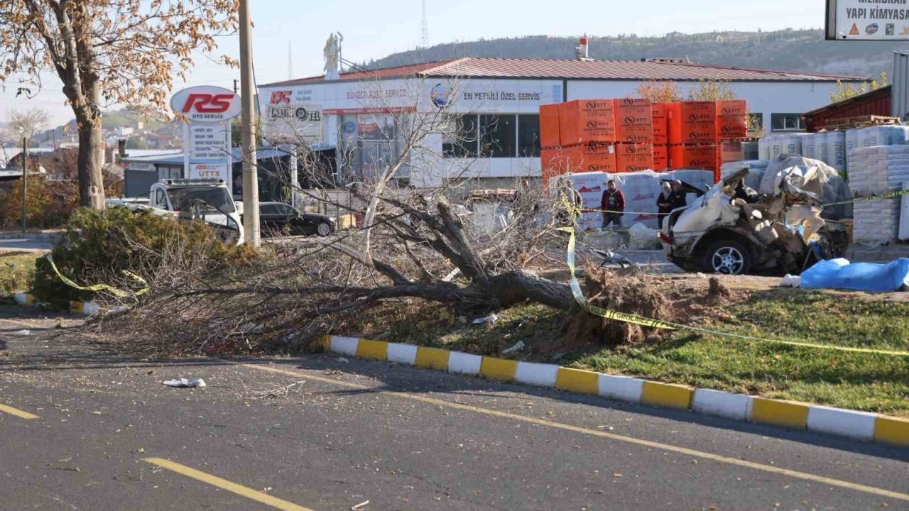İkiye bölünen otomobil, genç arkadaşlara mezar oldu