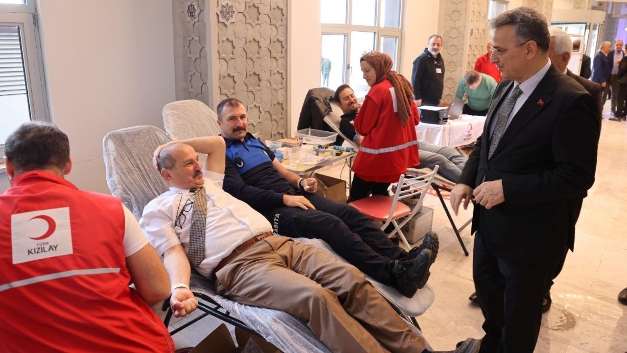 İlkadım Belediyesi’nden Kızılay’a kan desteği