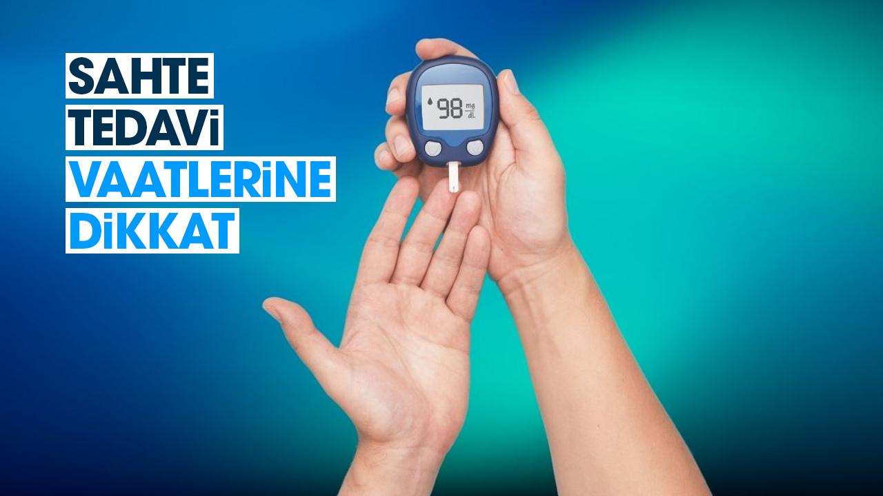 Karadeniz Diyabet Derneği: Sahte tedavi vaatlerine dikkat