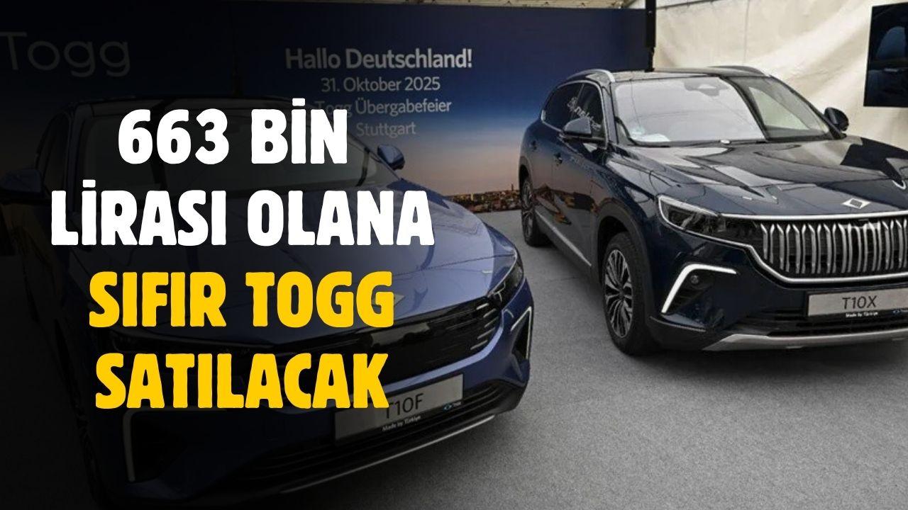 Kıyıda köşede 663 bin lirası olana TOGG satılacak! Kampanya açıklandı
