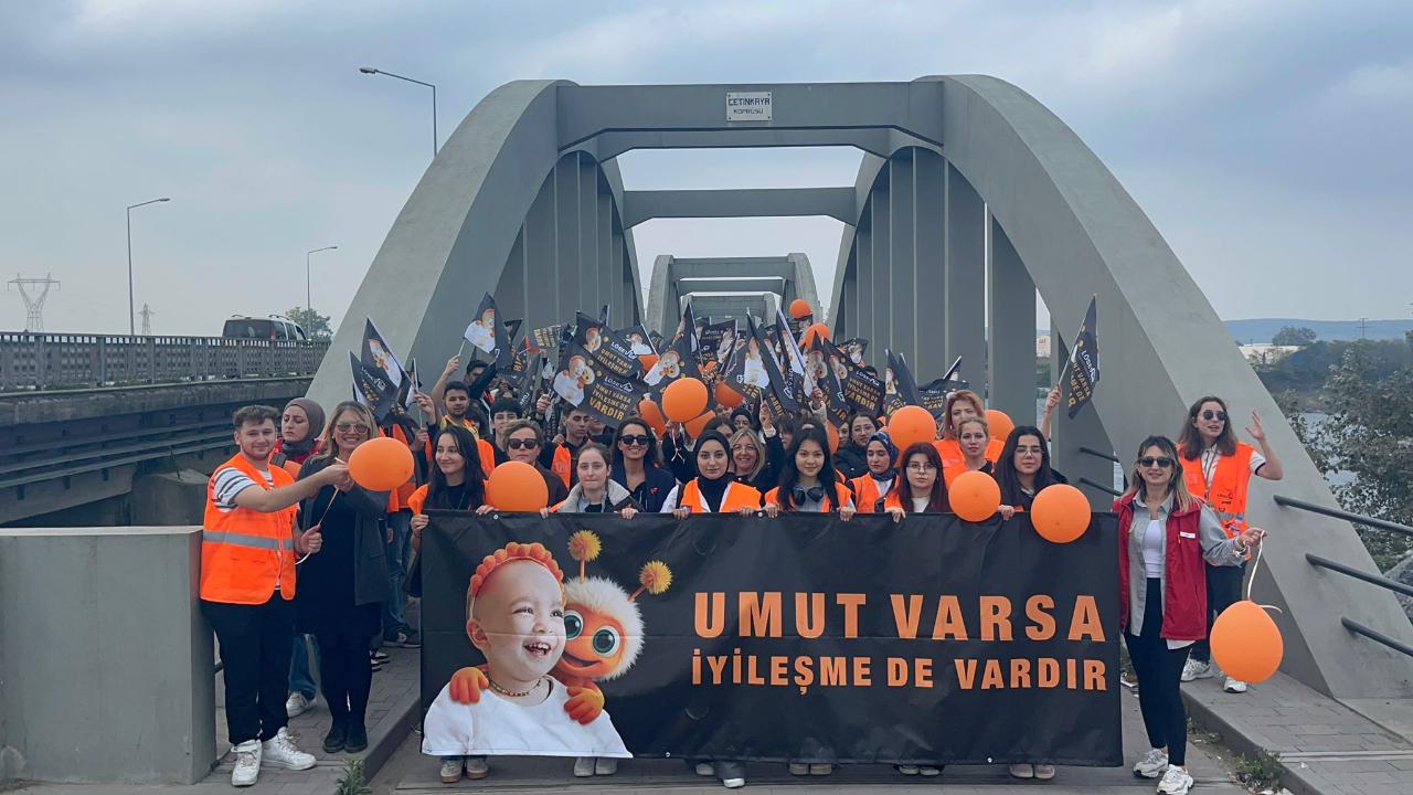 LÖSEV'den Bafra'da farkındalık yürüyüşü