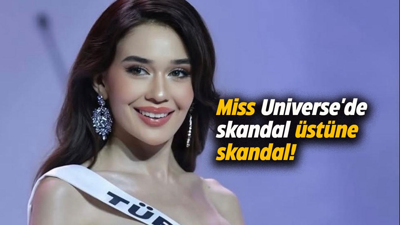Miss Universe'de sular durulmuyor