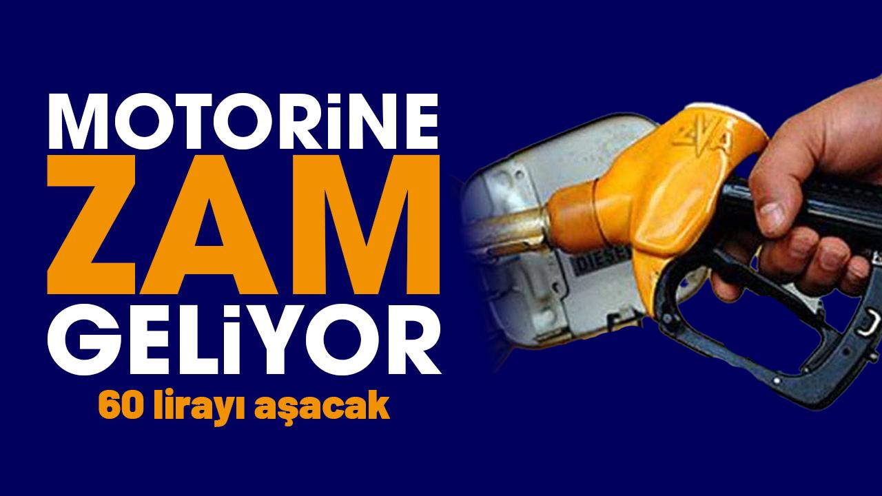 Motorine zam geliyor! 60 lirayı aşacak