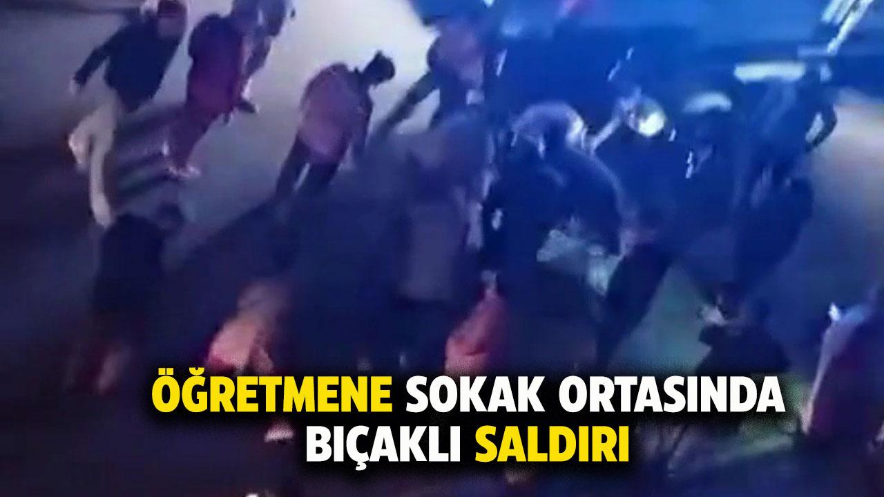 Öğretmene bıçaklı saldırı