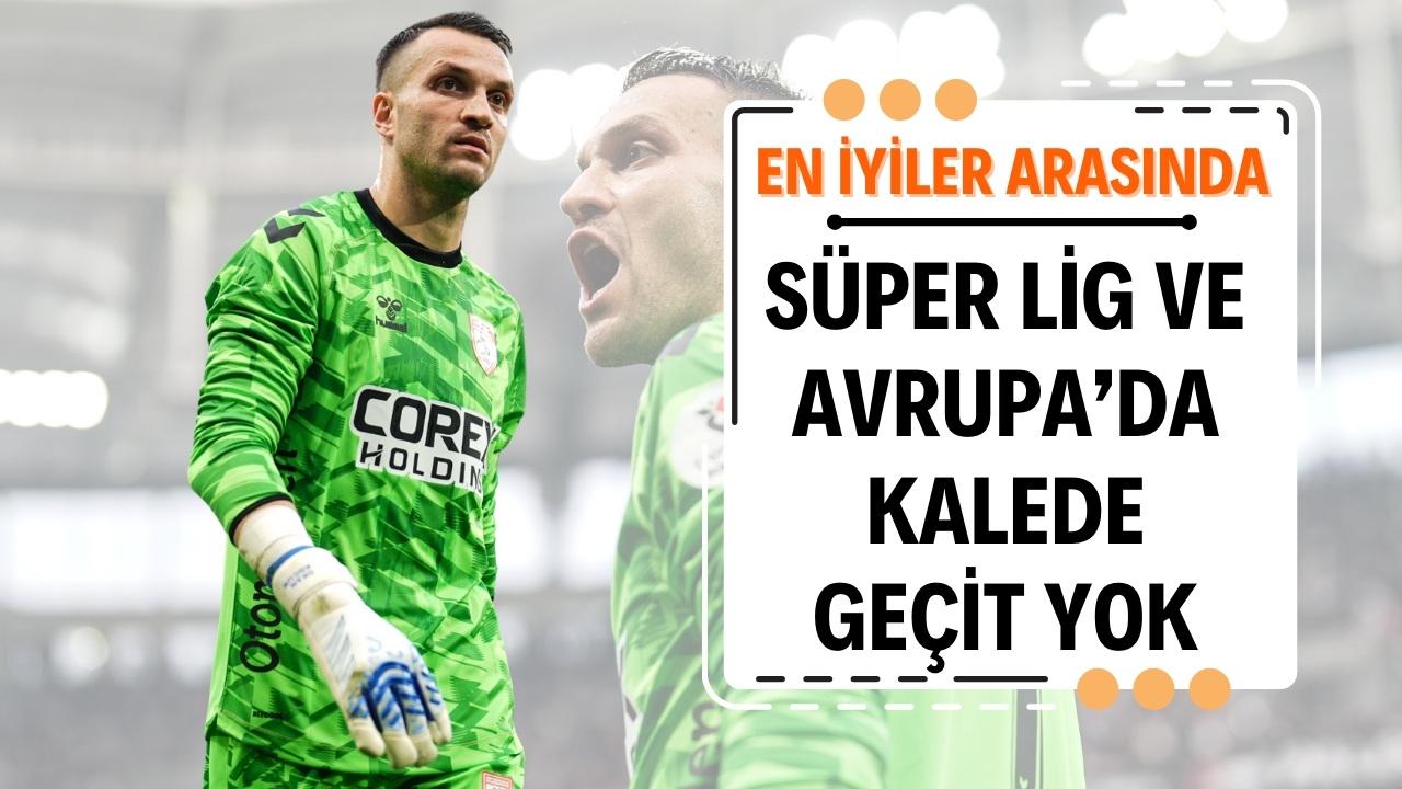 Okan Kocuk Samsunspor ile Süper Lig ve Avrupa'da kalesini gole kapattı