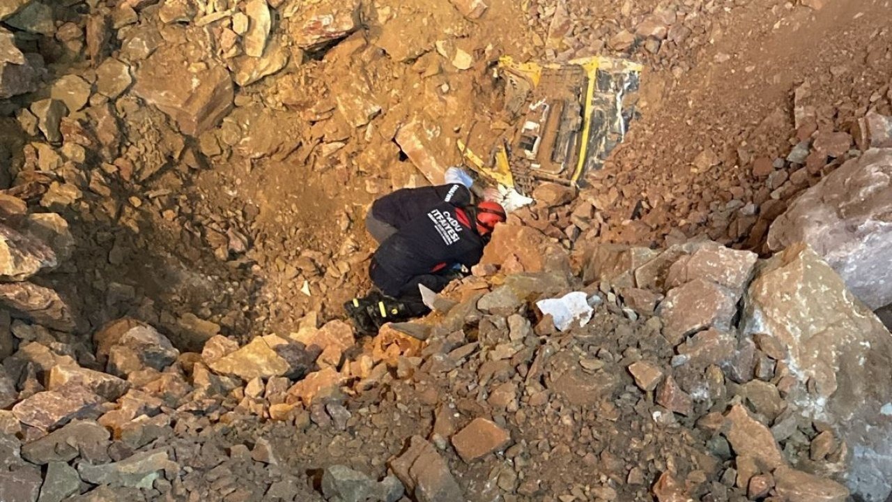 Ordu’da göçük altından bir kişinin cansız bedeni çıkartıldı