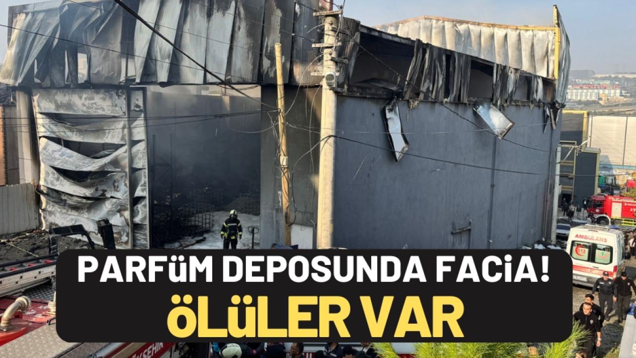 Parfüm deposunda yangın: 6 ölü