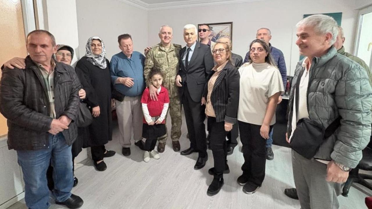 Samsun Garnizon Komutanı Ala’dan görme engellilere yakın ilgi