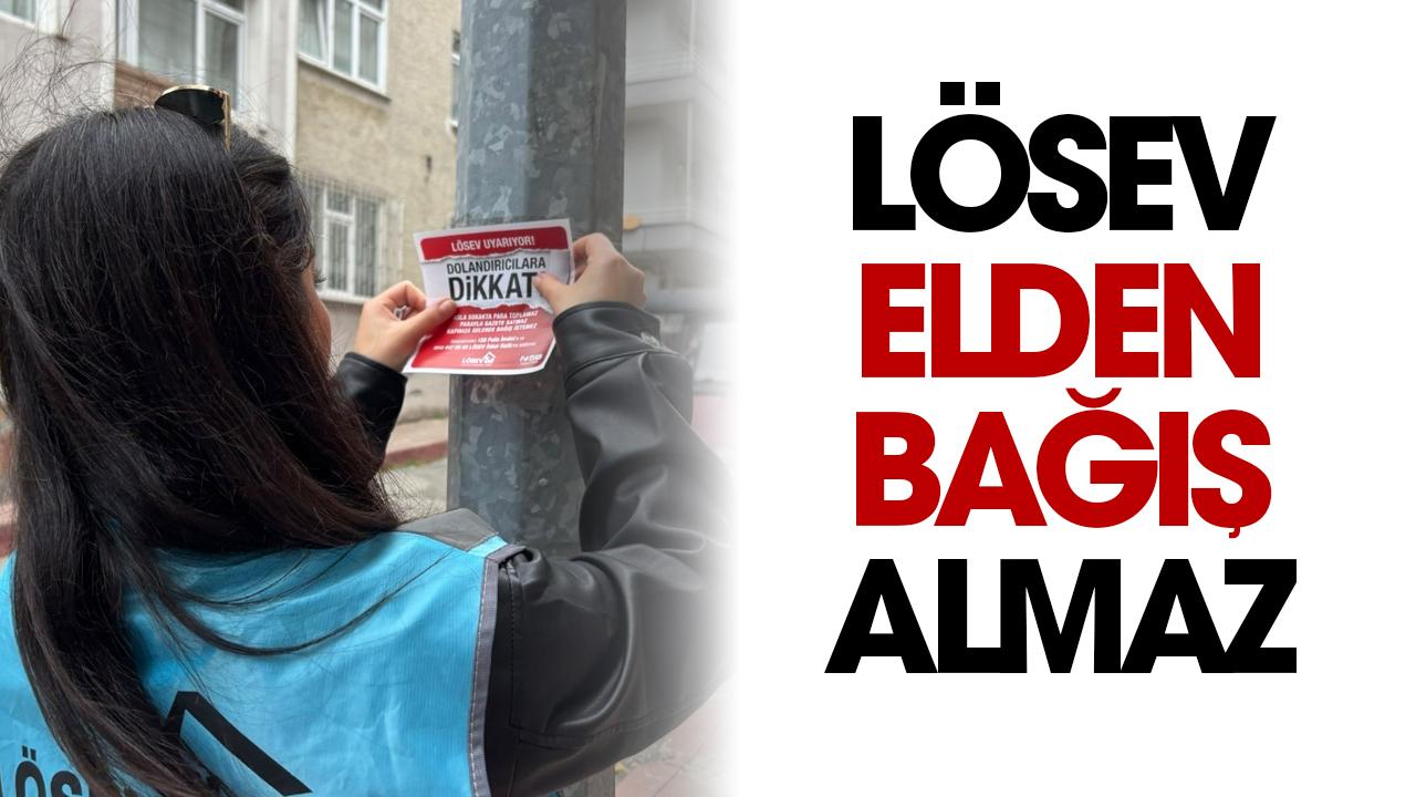 Samsun LÖSEV'den dolandırıcılığa karşı uyarı: "Lösev elden bağış almaz"