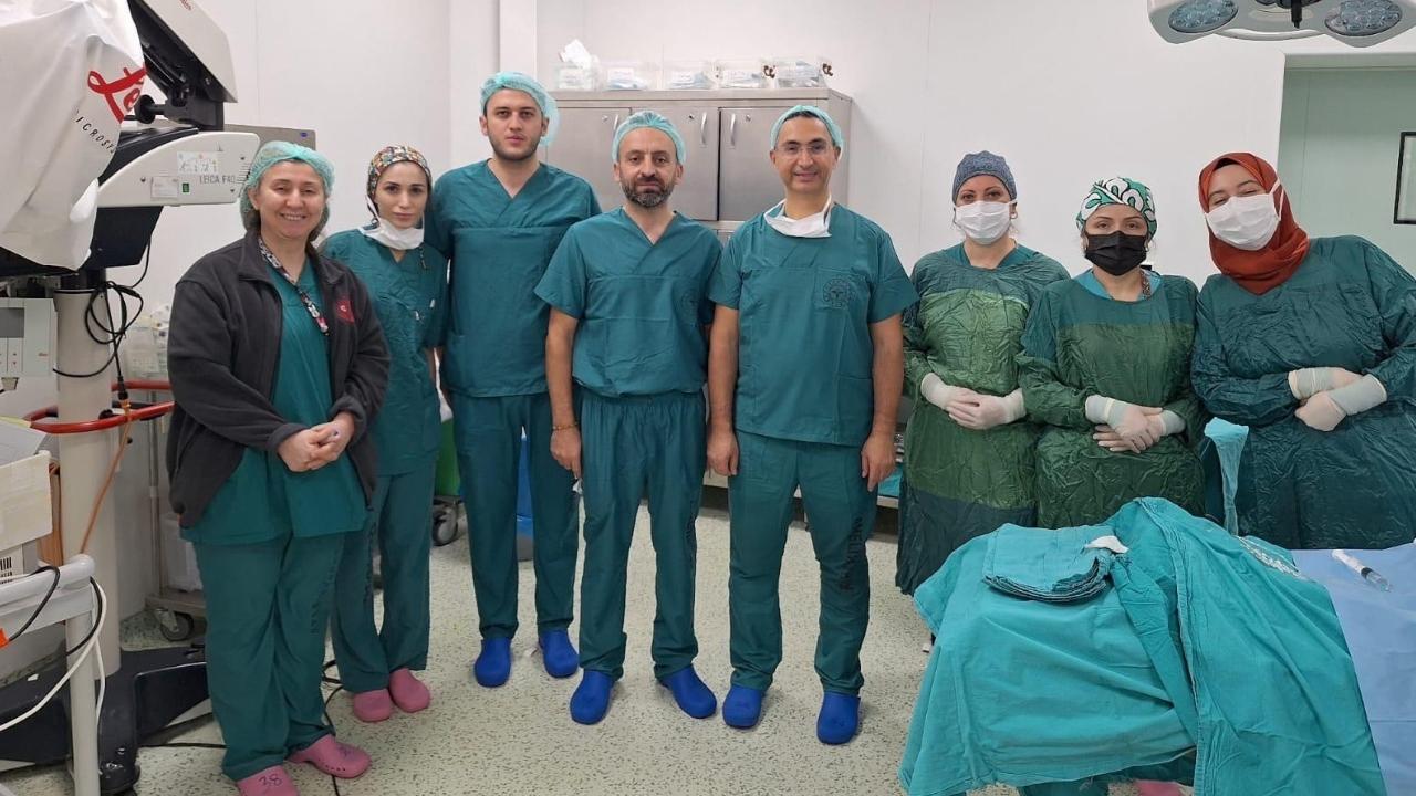 Samsun Üniversitesi'nde canlı cerrahi uygulamaları gerçekleştirildi
