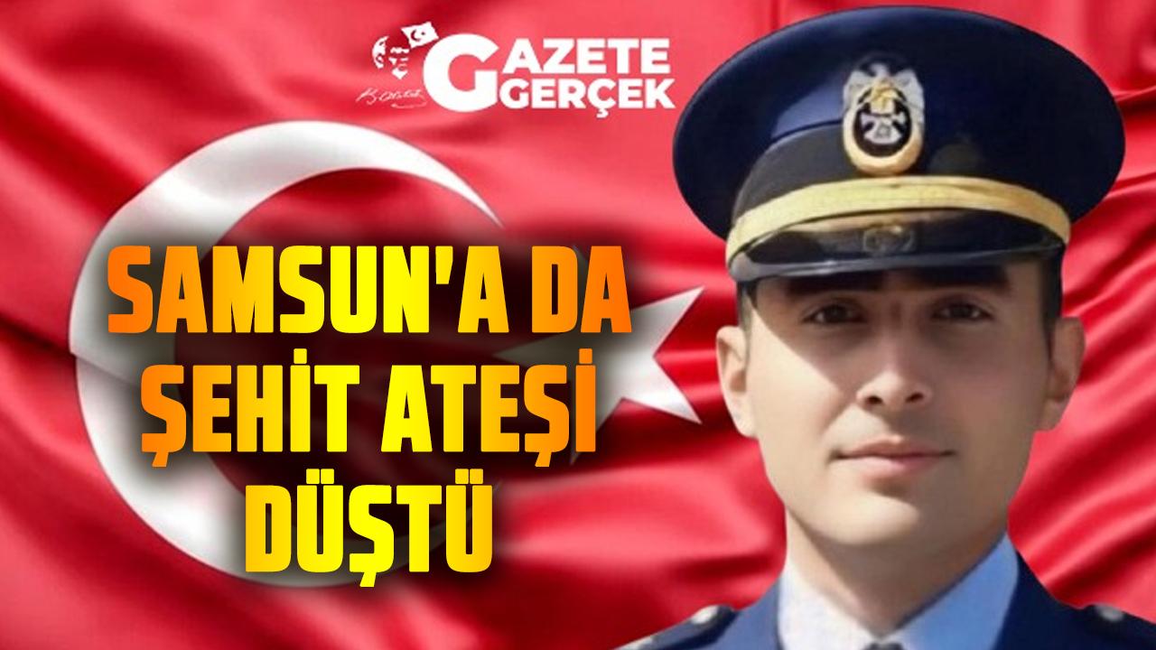 Samsun'a da şehit ateşi düştü! C130 askeri kargo uçağının düşmesi sonucu Üçvş.Emre Altıok şehit düştü