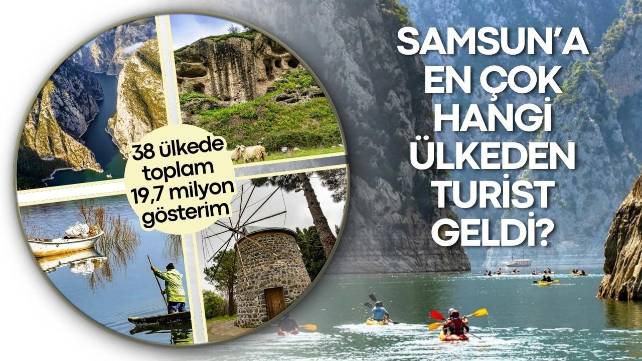 Samsun’a en çok hangi ülkeden turist geldi?