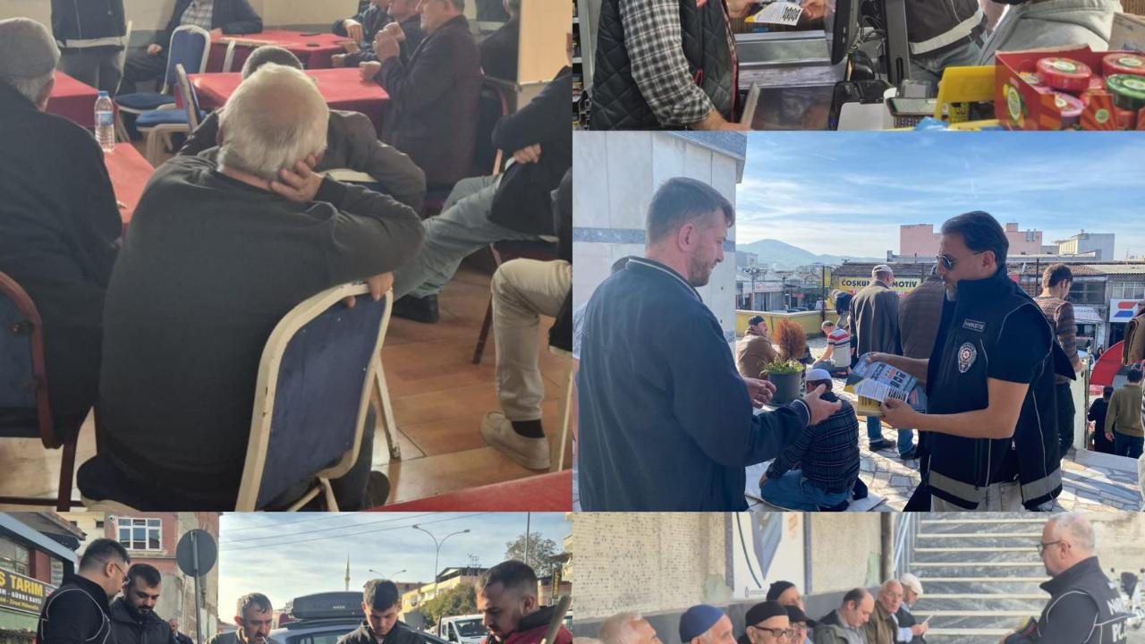 Samsun’da 4 Noktada Narkotik Bilgilendirme: 1.685 Kişiye Ulaşıldı