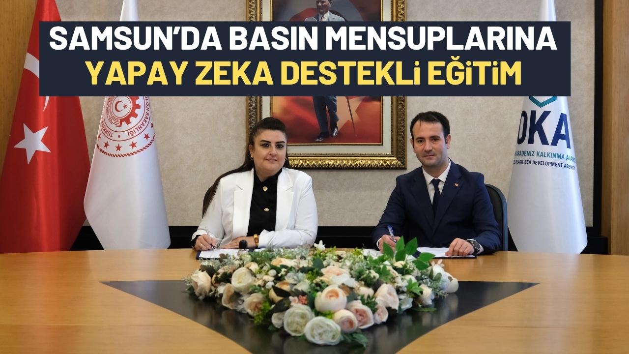 Samsun'da basın mensuplarına yapay zeka destekli eğitim