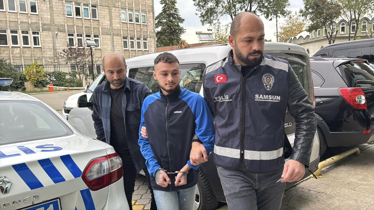 Samsun'da bıçaklı saldırgan tutuklandı