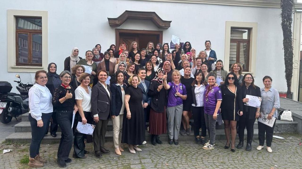 Samsun'da girişimci kadınlar sertifikalarını aldı