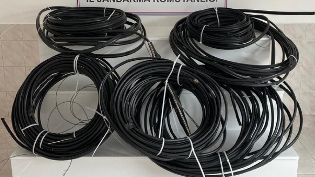 Samsun'da kablo hırsızı tutuklandı