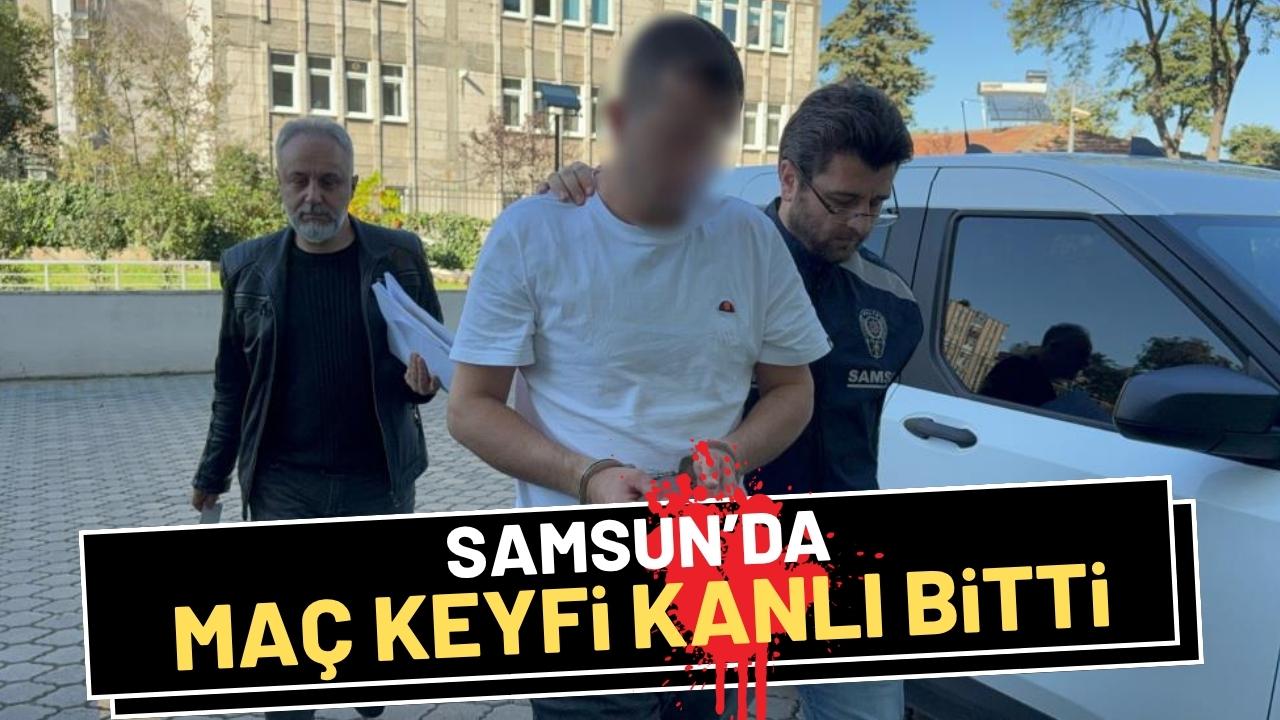 Samsun'da maç izleyen mühendis bıçakla ağır yaralandı
