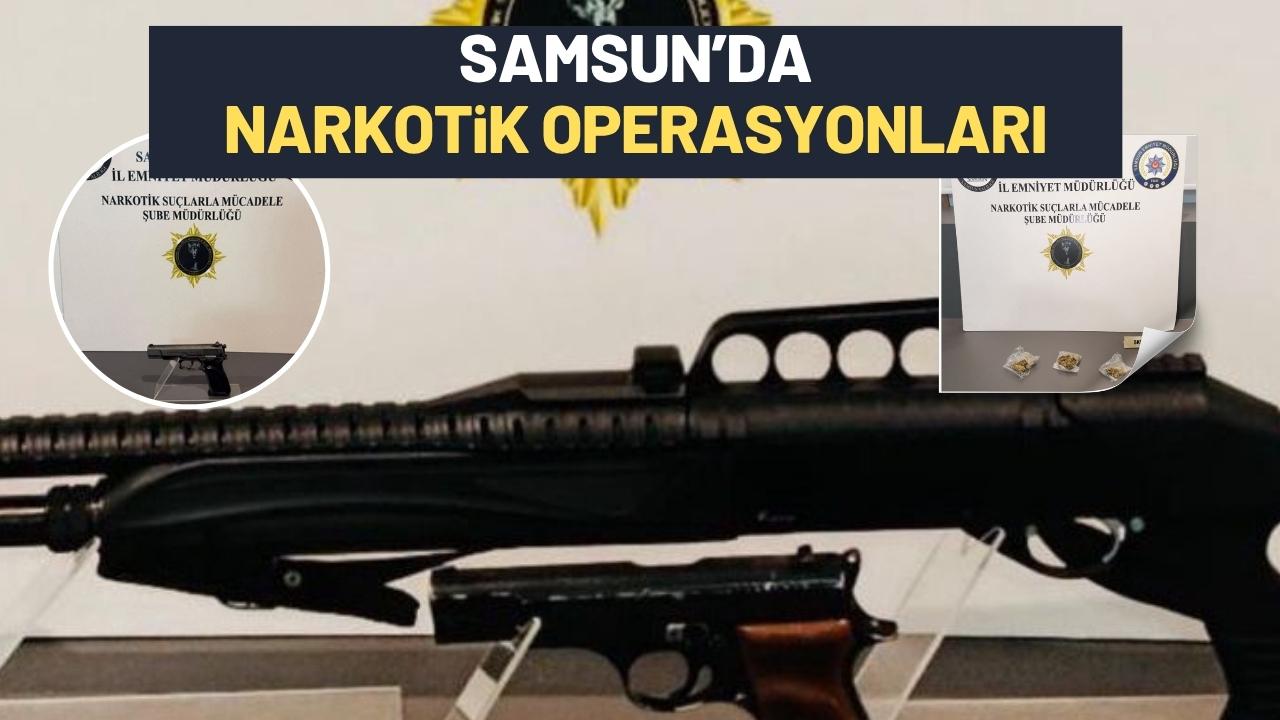 Samsun’da narkotik operasyonu: 9 şüpheli yakalandı