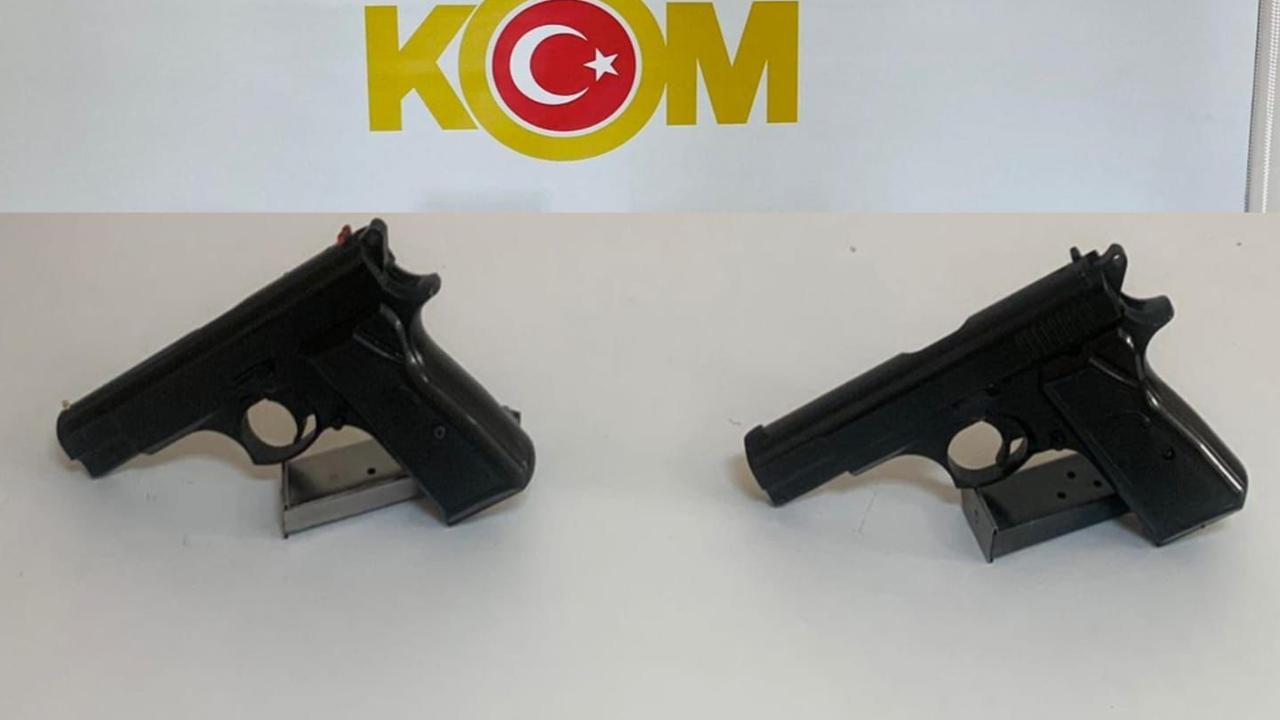 Samsun’da şüpheli araca silah baskını