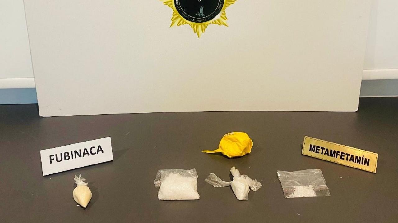 Samsun’da uyuşturucu ele geçirild