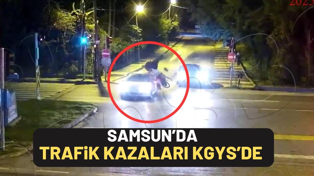 Samsun'daki trafik kazaları KGYS'ye yansıdı