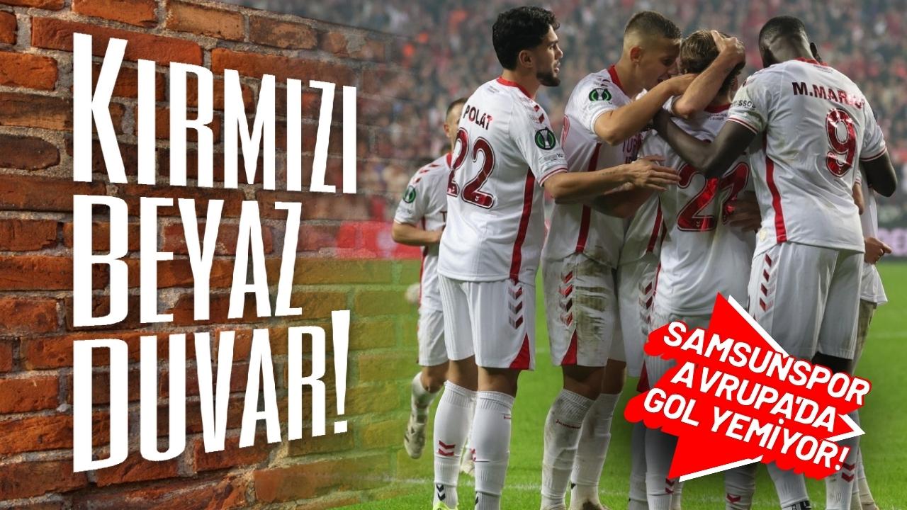 Samsunspor Avrupa Ligi ve Konferans Ligi'nde oynadığı son 4 maçta gol yemedi