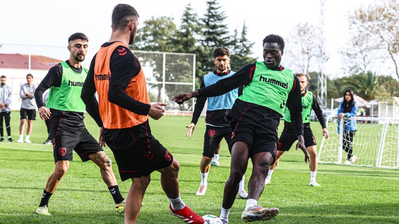 Samsunspor Breidablik maçı hazırlıklarına başladı