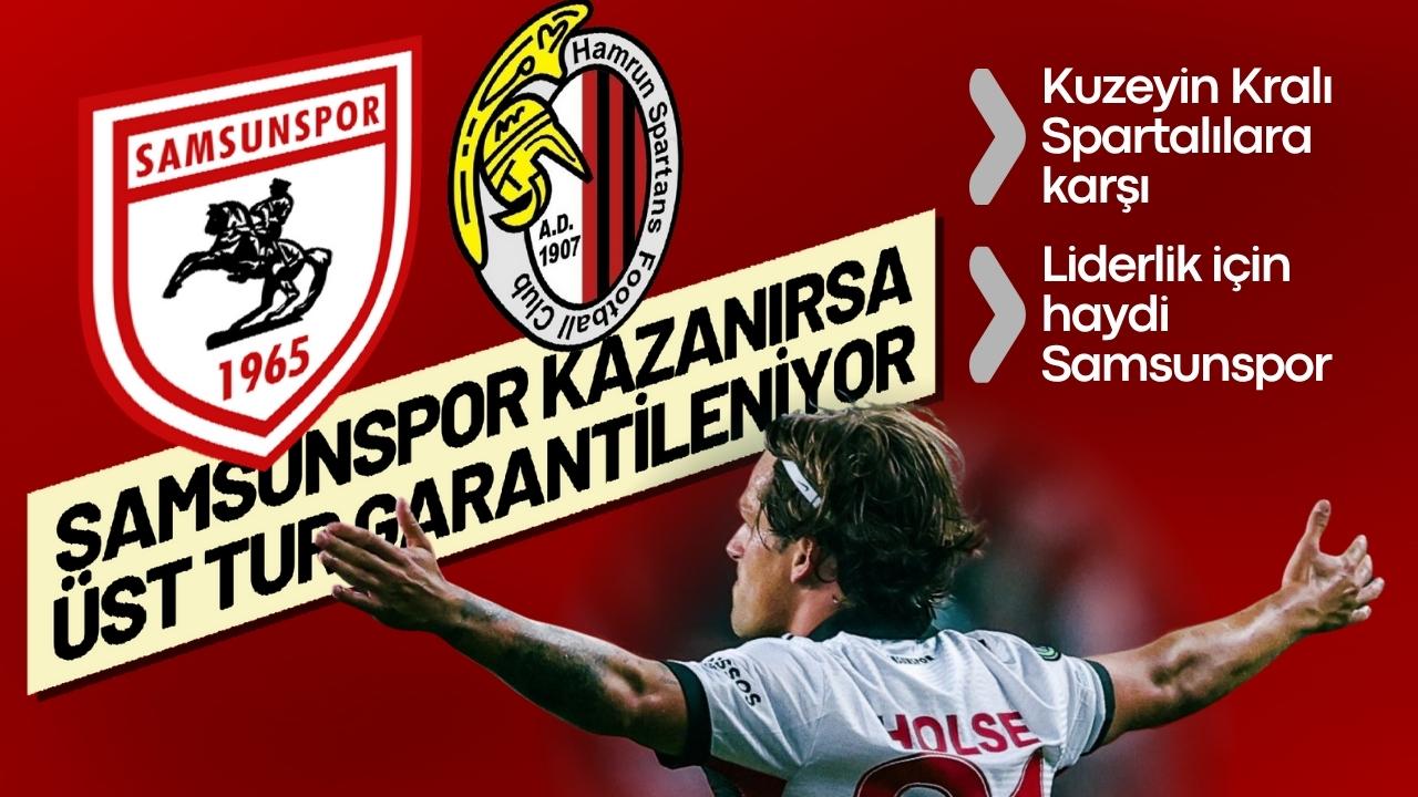 Samsunspor Konferans Ligi'nde evinde Hamrun'u ağırlıyor